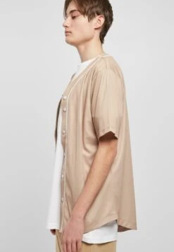 URBAN CLASSICS Baseball- Overhemd - Unionbeige White 12 URBAN CLASSICS Baseball- Overhemd - Unionbeige White -Urban Classics f0abe9a606144625b580565ee5031d88
