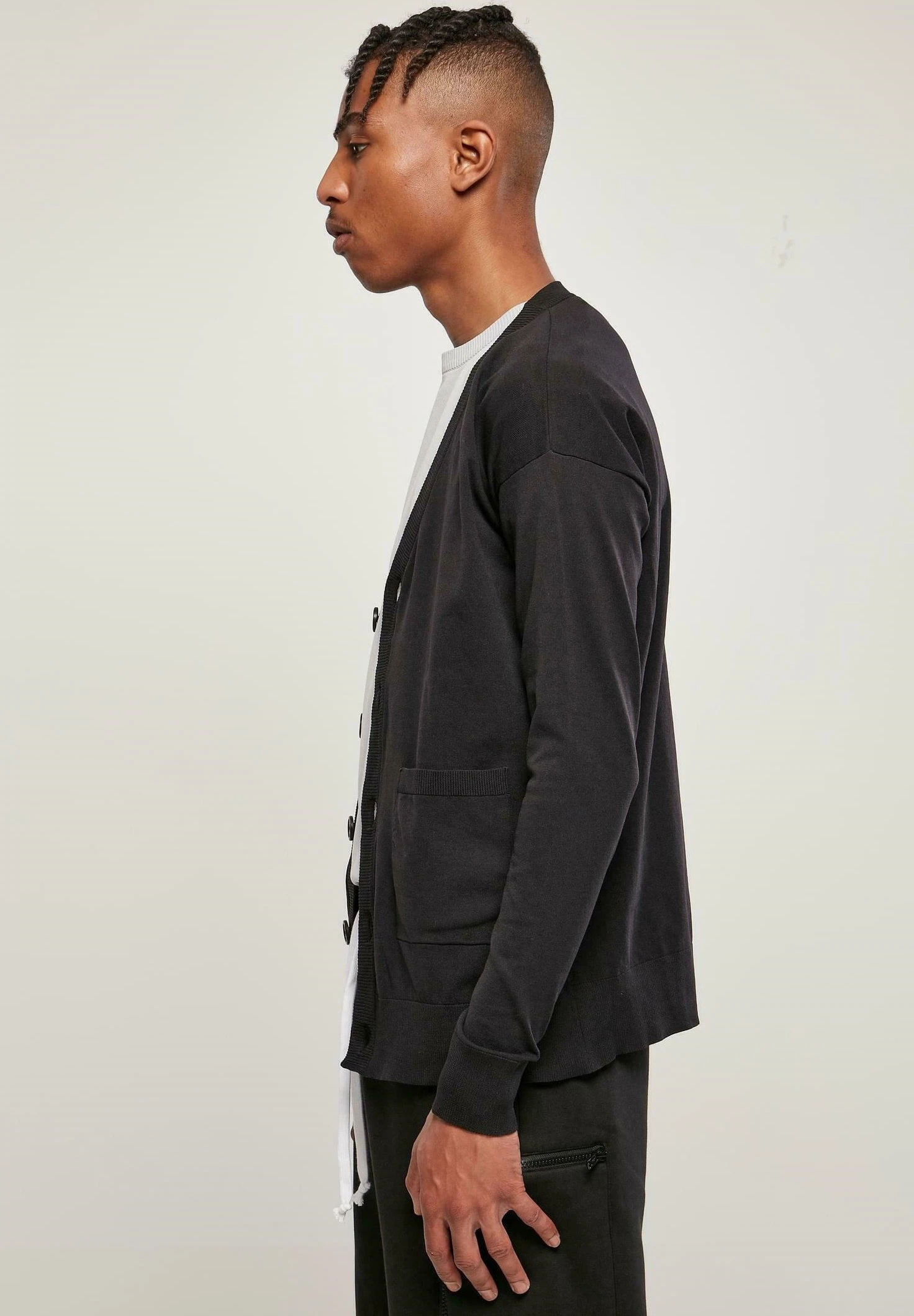 URBAN CLASSICS Fine - Vest - Black 6 URBAN CLASSICS Fine - Vest - Black - Afbeelding 4