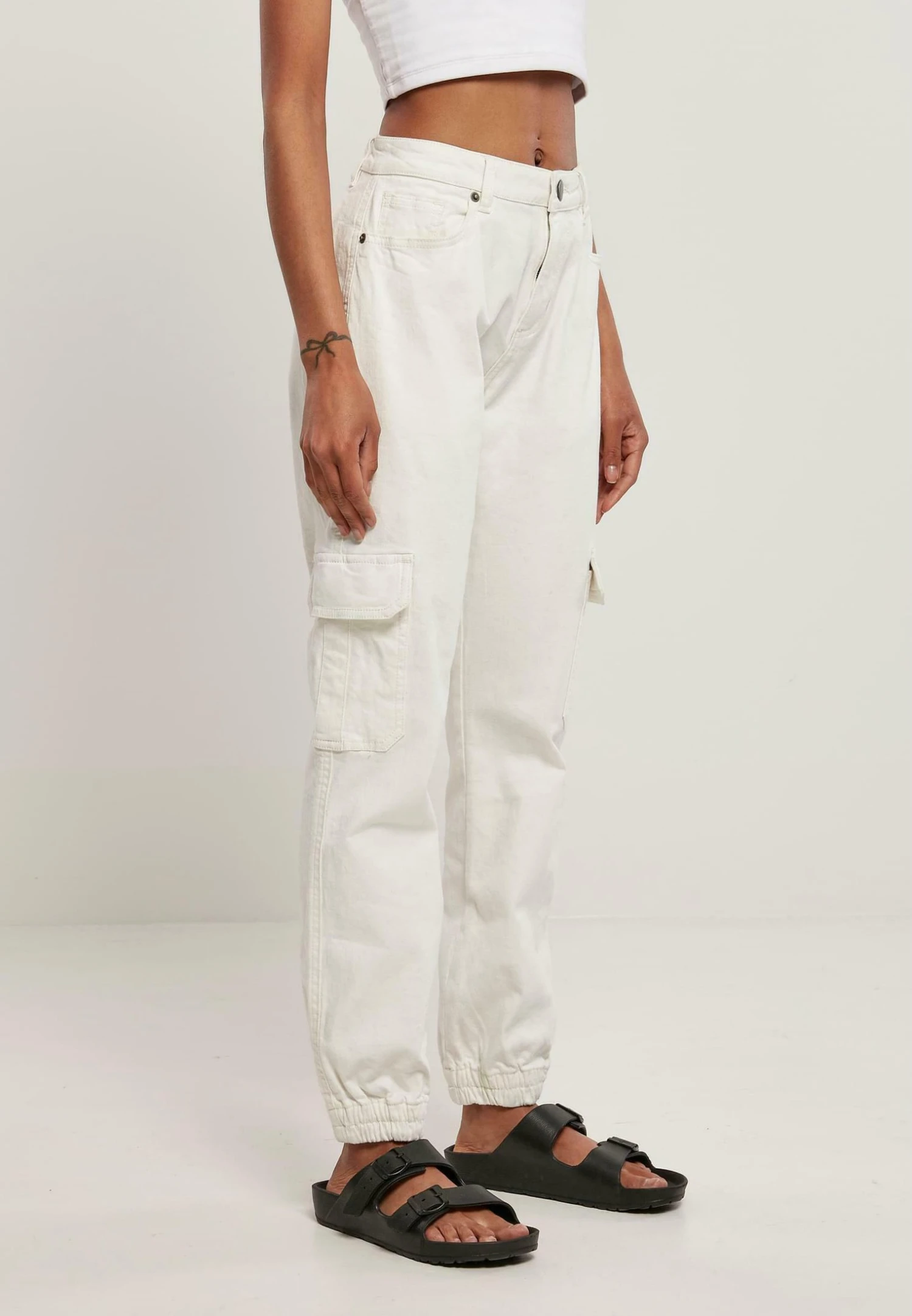 URBAN CLASSICS Relaxed Fit Jeans - Offwhite Raw 7 URBAN CLASSICS Relaxed Fit Jeans - Offwhite Raw - Afbeelding 5