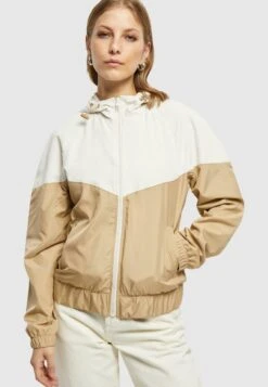 URBAN CLASSICS Arrow- Windjack - Whitesand Unionbeige