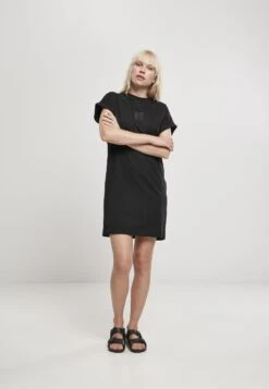 URBAN CLASSICS Jerseyjurk - Black/Black -Urban Classics f13f979d4dcc4fad8dde2b4ce6a3fcf9