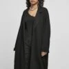 URBAN CLASSICS Modal Terry Oversized- Mantel - Black -Urban Classics f147e0b029d14ed9b9938ca8d3828f79