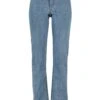 URBAN CLASSICS Straight Leg Jeans - Tinted Lightblue Washed