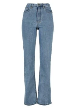 URBAN CLASSICS Straight Leg Jeans - Tinted Lightblue Washed