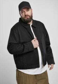 URBAN CLASSICS Workwear - Lichte Jas - Black