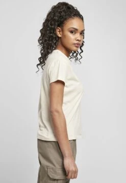 URBAN CLASSICS Ladies Basic Box Tee - T-Shirt Basic - Whitesand -Urban Classics f244dad9e6b54a6bb6c7876e89db3036