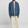 URBAN CLASSICS Pocket - Overhemd - Mid Indigo Washed -Urban Classics f27ea9336cd74cd09f061d1645c8536c