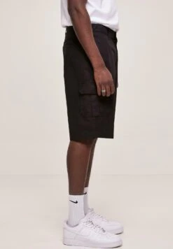 URBAN CLASSICS Big Bermuda - Shorts - Black -Urban Classics f339853074c14a12933b52615cf0550b