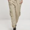 URBAN CLASSICS High Waist Crinkle - Cargobroek - Concrete -Urban Classics f3e222570f2e46dda8eba1fb0b336a8b
