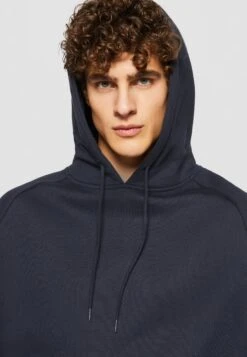 URBAN CLASSICS Blank Hoody - Hoodie - Dark Blue -Urban Classics f49a3d87b0c3493daf229f5d02e19ee6