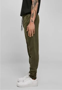 URBAN CLASSICS SideTech- Trainingsbroek - Olive -Urban Classics f5385c6360fb44ad83a67d97284691db