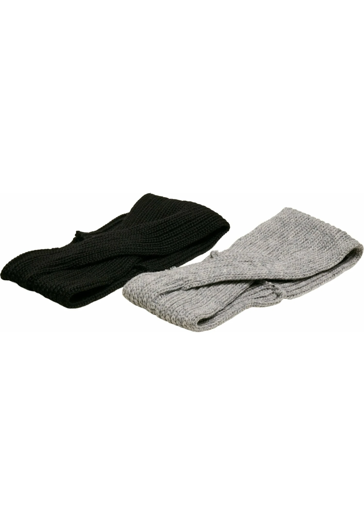 URBAN CLASSICS 2 Pack - Oorwarmers - Black Grey 5 URBAN CLASSICS 2 Pack - Oorwarmers - Black Grey - Afbeelding 3
