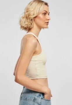 URBAN CLASSICS Ladies Cropped Rib Top - Top - Softseagrass 12 URBAN CLASSICS Ladies Cropped Rib Top - Top - Softseagrass -Urban Classics f5d06b3484b04deb89f83d0363ff53d9