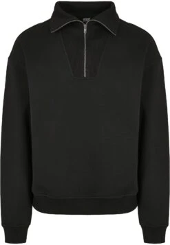 URBAN CLASSICS Big Troyer - Sweater - Black -Urban Classics f5d346ebbe3f4085ba7bb6ffee656c06