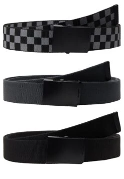 URBAN CLASSICS Trio 3 Pack - Riem - Grey/Black -Urban Classics f75d306a895f4480b7789d018bac2e08