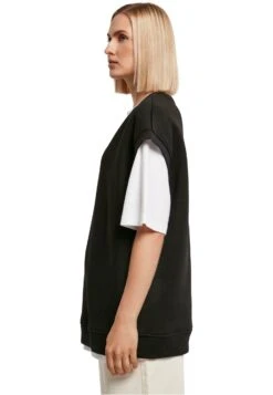 URBAN CLASSICS Ladies Oversized Sweat Slipover - Trui - Black -Urban Classics f8a910aa054c460a8ddae5211a523735