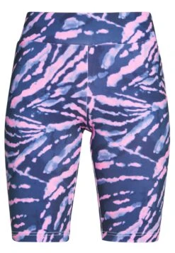 URBAN CLASSICS Ladies Tie Dye Cycling - Shorts - Darkshadow/Pink -Urban Classics f9d61e4bbd174bbbb35195eecb6afe76
