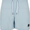 URBAN CLASSICS Block- Zwemshorts - Summerblue