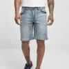 URBAN CLASSICS Relaxed Fit Jeans Shorts - Jeansshort - Light Destroyed Washed -Urban Classics fce366bc8533459f83f6941c95232503