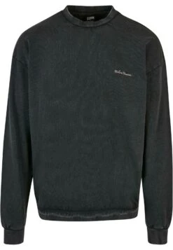 URBAN CLASSICS Small Embroidery Crew - Sweater - Black -Urban Classics fda607c0414e4966ad4709914ef43207
