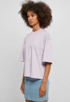 URBAN CLASSICS Oversized- T-Shirt Basic - Lilac -Urban Classics fdd12a428a5642d796fa27d493bc6155
