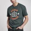 URBAN CLASSICS College Print Tee - T-Shirt Print - Bottlegreen -Urban Classics ff68623f740048fd842e1fda46679934