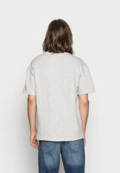 URBAN CLASSICS Terry- T-Shirt Basic - Light Grey -Urban Classics ffa3057fe5dd488f8baaabe4ffe23bdb